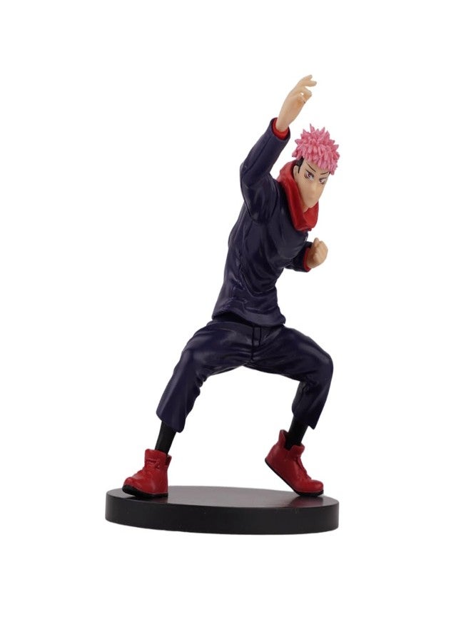Offo Yuji Itadori Anime Action Figure - Limited Edition Jujutsu Kaisen Collectible for Car Dashboard, Shelf, Study Table & Office Desk | Durable PVC Figure for Anime Fans - Image 3